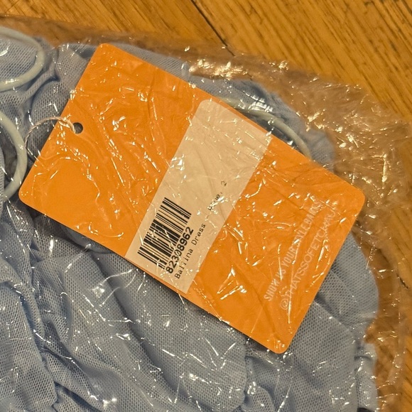 That’s So Fetch Ballina Light Blue Mini Dress - NEW UNOPENED IN BAG WITH TAGS - Picture 4 of 4